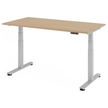 XDSM 16 S | Bureau - 160 x 80 Chêne  réglable en hauteur électriquement