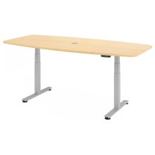 XDSM 22 S | Bureau - Érable 220 x 103 réglable en hauteur électriquement