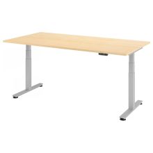 XDSM 2E S | Bureau - Érable 200 x 100 réglable en hauteur électriquement