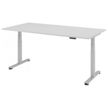 XDSM 2E S | Bureau - Gris 200 x 100 réglable en hauteur électriquement