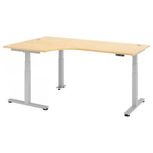 XDSM 82 S | Bureau - Érable 200 x 120 réglable en hauteur électriquement