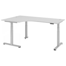 XDSM 82 S | Bureau - Gris 200 x 120 réglable en hauteur électriquement