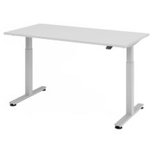 XMST 16 S | Bureau - Gris 160 x 80 réglable en hauteur électriquement