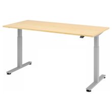 XMST 19 S | Bureau - Érable 180 x 80 réglable en hauteur électriquement