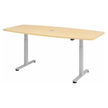 XMST 22 S | Bureau - Érable 220 x 103 réglable en hauteur électriquement