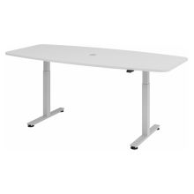 XMST 22 S | Bureau - Gris 220 x 103 réglable en hauteur électriquement
