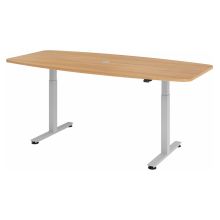 XMST 22 S | Bureau - Chêne 220 x 103 réglable en hauteur électriquement