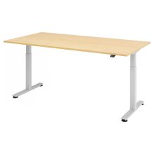 XMST 2E S | Bureau - Érable 200 x 100 réglable en hauteur électriquement