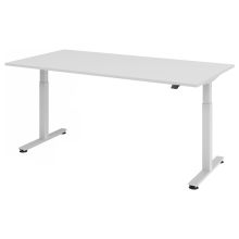 XMST 2E S | Bureau - Gris 200 x 100 réglable en hauteur électriquement