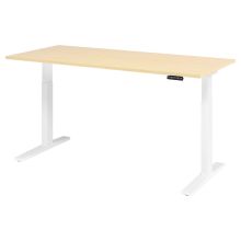 XMKA 19 W | 180x80 | Bureau réglable en hauteur électriquement